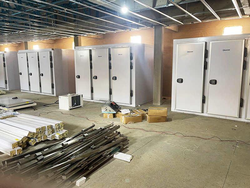 Eastern Funeral Project Ghana - 120 Bodies 8 Body Mortuary