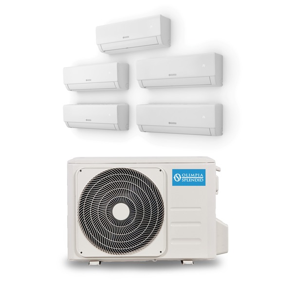 Olimpia Splendid Nexya Multi Wall All-in-One [OS5+IS4/S5] – Multi-Split Air Conditioning and Hot Water System